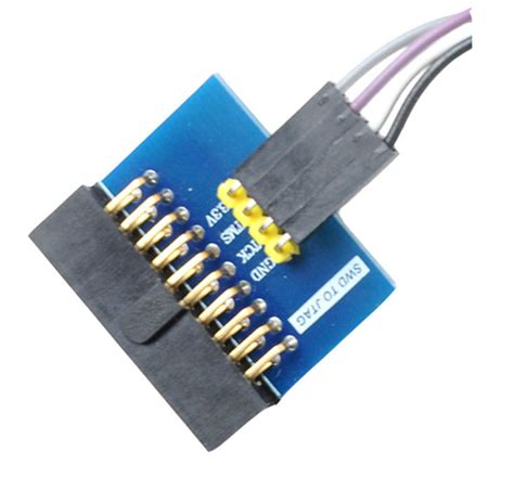 Most of them have a 20-pin interface. . 4 pin jtag connector